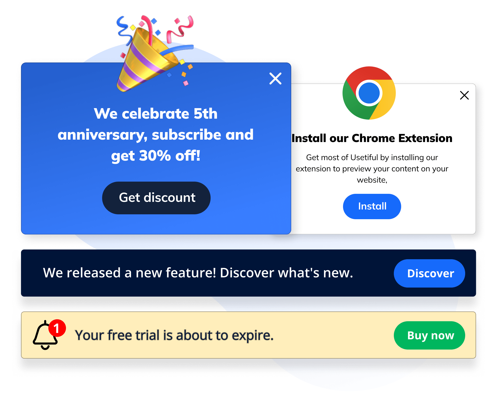 Product adoption - engage users with in-product campaigns